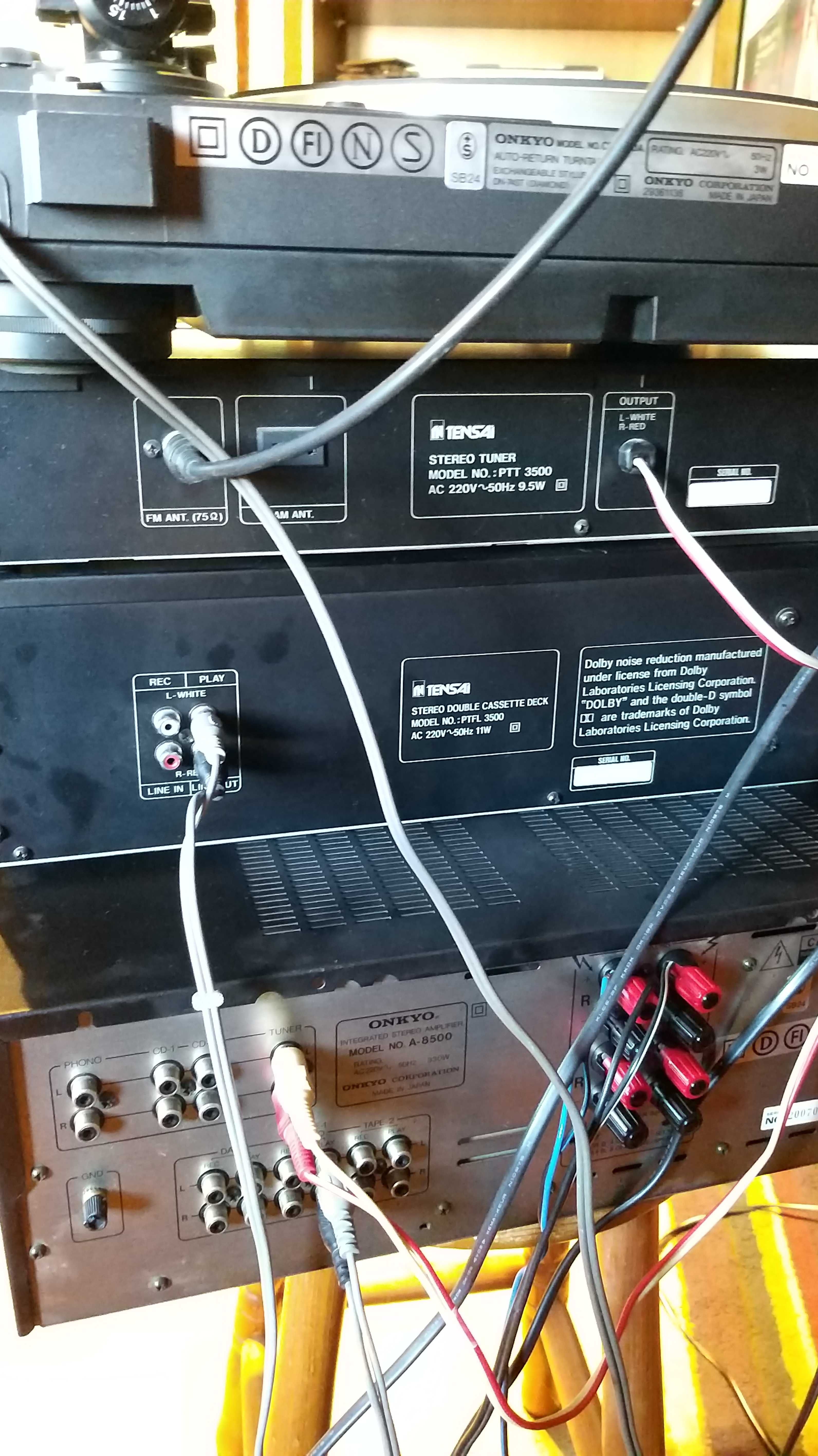 amplificador ONKYO INTEGRA A-8500