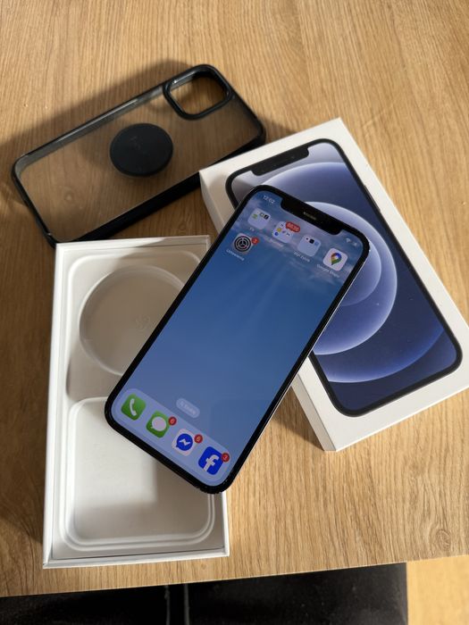 IPHONE 12 BLACK, 64GB, Stan Idealny, 100% Sprawny, 80% Kondycja