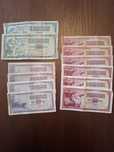 Banknoty Jugosławia- 12sztuk
