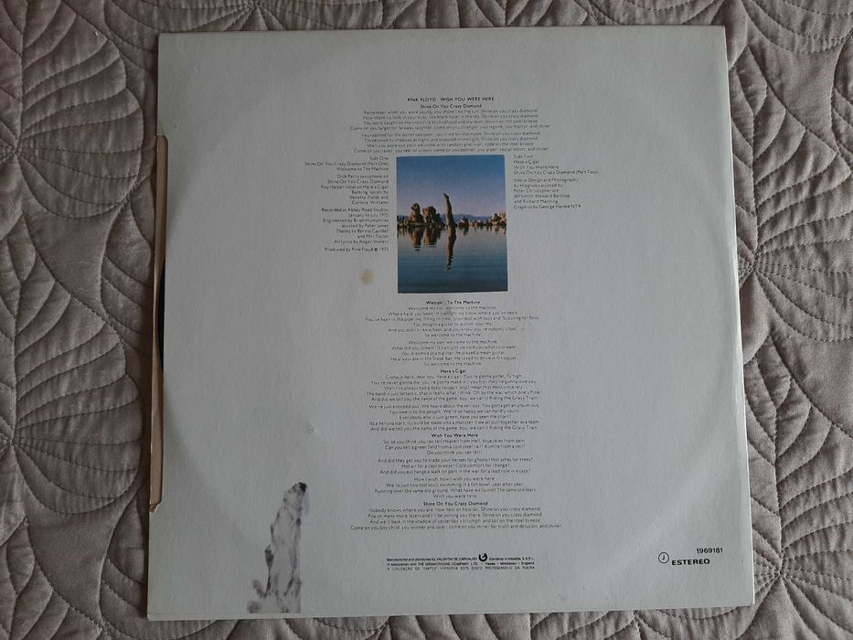 Pink Floyd - Wish You Were Here - Portugal - Vinil LP