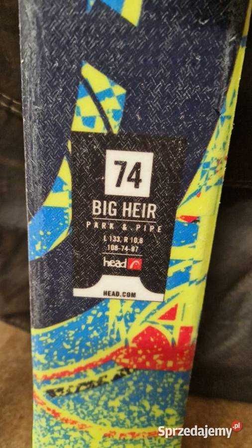 Head Twin Tip Big Heir 133 cm