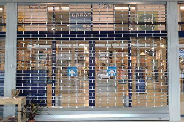 Portas eletricas - Antiarrombamento - Segurança para Lojas e Armazéns