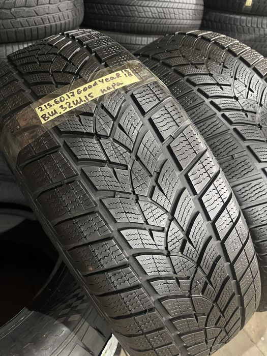 ВШ32 зимові шини 215/60 r17 goodyear резина р17