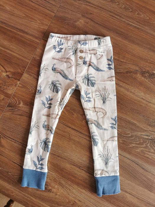 Spodnie dresowe dla chłopca chłopięce leginsy legginsy newbie 86