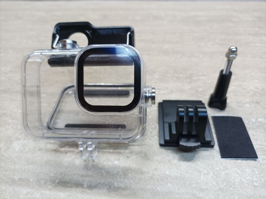 Крепление алюминиевое на NVG платформу + Аквабокс GoPro 9/10/11/12/13