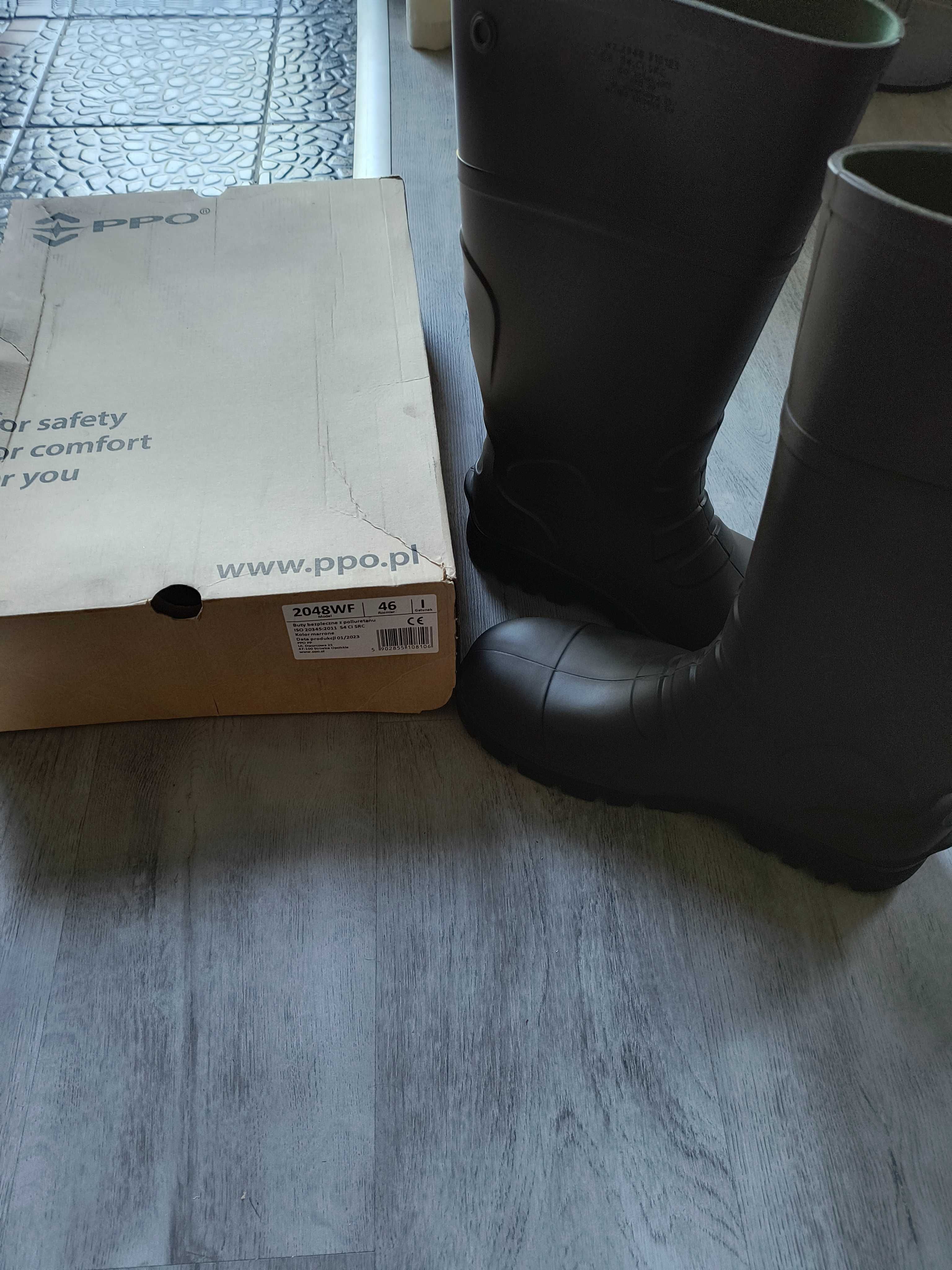 gumowce Buty robocze PPO model 2048 S4 CI SRC r46