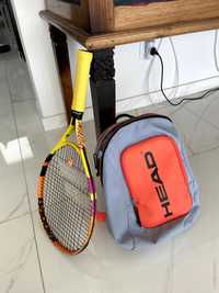 Mochila tenis infantil Head + Raquete Babolat jr23