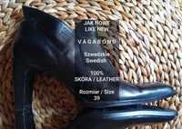 Vagabond  Eleganckie szwedzkie damskie buty, 100% Skóra, Rozmiar 39