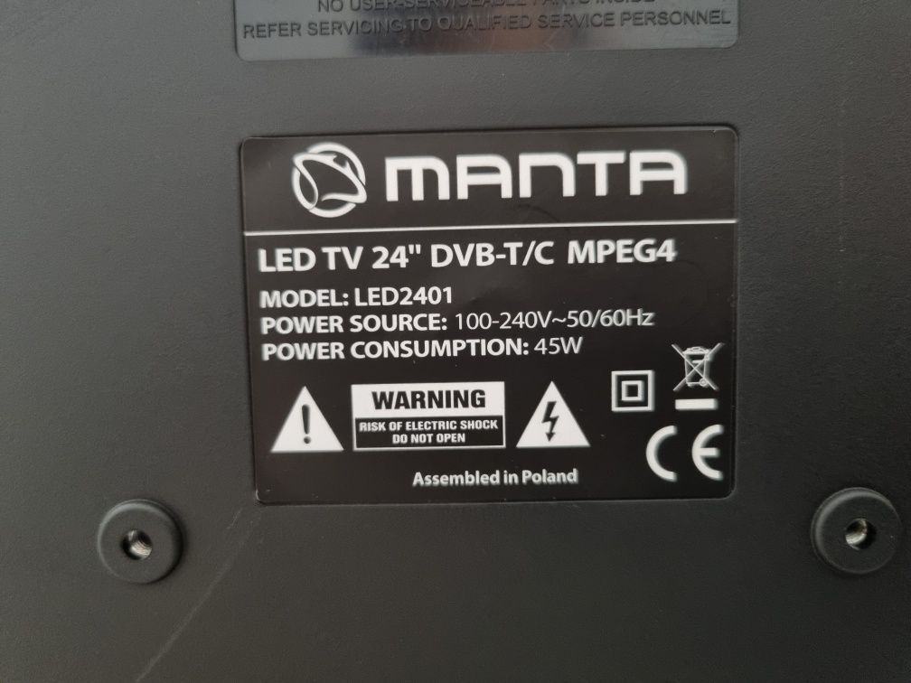 Telewizor 24" MANTA LED 2401