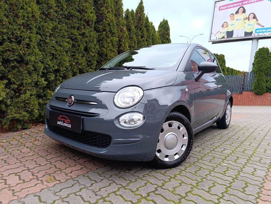 Fiat 500 1.2 benz (38 tys.km., 1 wł, salon PL)