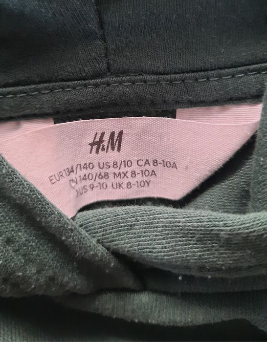Sweterek i bluza H&M rozmiar 134/140