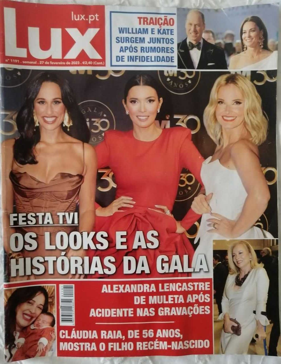 7 Revistas Antigas da LUX em excelente estado