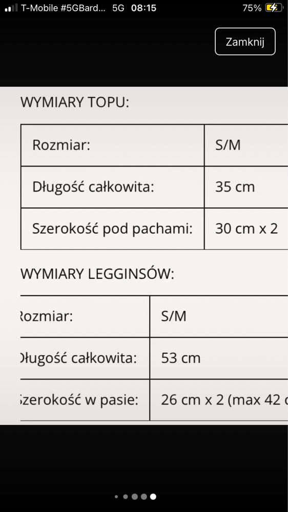 Czarny komplet prążkowany koszulka kolarki bluzka Pakuten XS NOWY