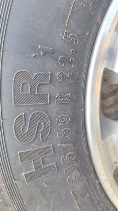 Kolo zapasowe alufelga continental Hsr 315/69/22.5