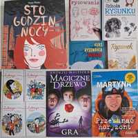 Zestaw 12 książek za 150zł dla dzieci i młodzieży literatura edukacja