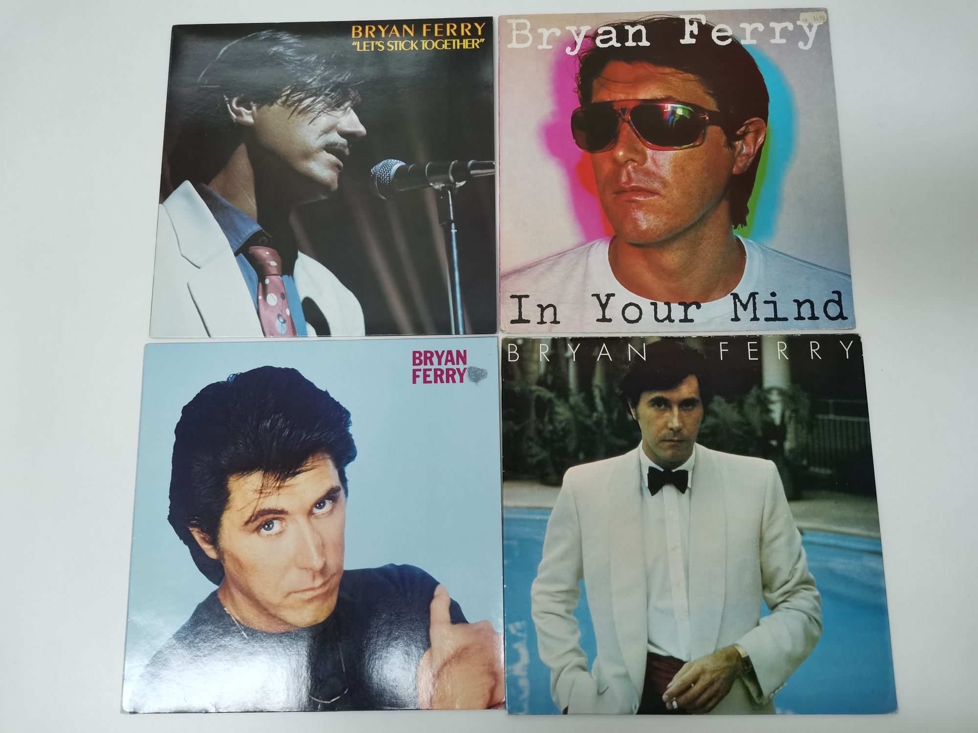 ROXY MUSIC e BRYAN FERRY: 20 álbuns - Discografias (Discos LP's]