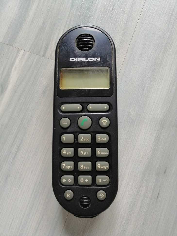 Telefon stacjonarny bezprzewodowy DIALON EASY. Interface analogowy.