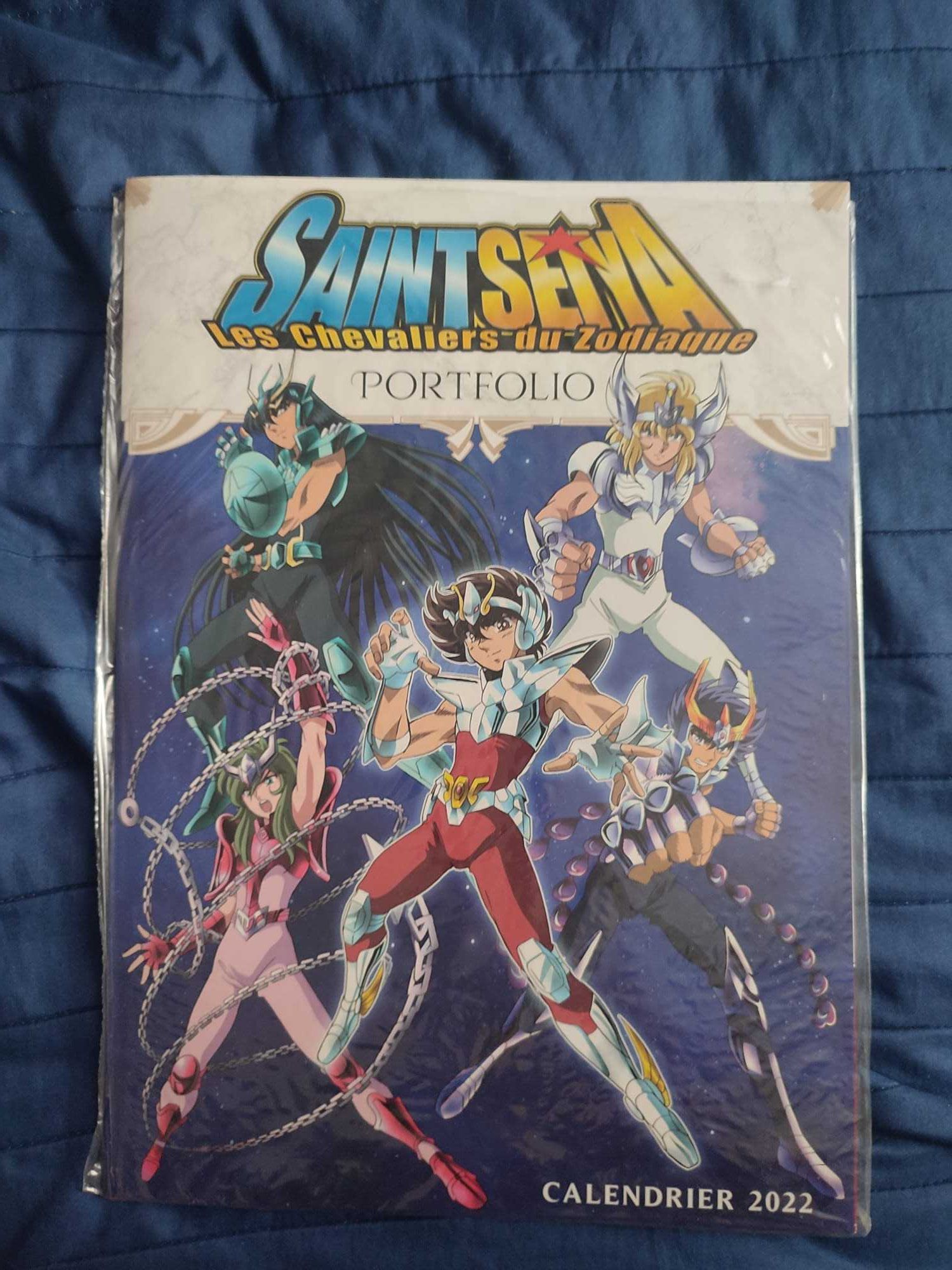 Calendário Saint Seiya 2022 – Edição de Colecionador – Como Novo