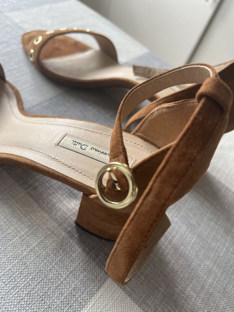 Sandalias 39 usadas uma vez, maximo Dutti