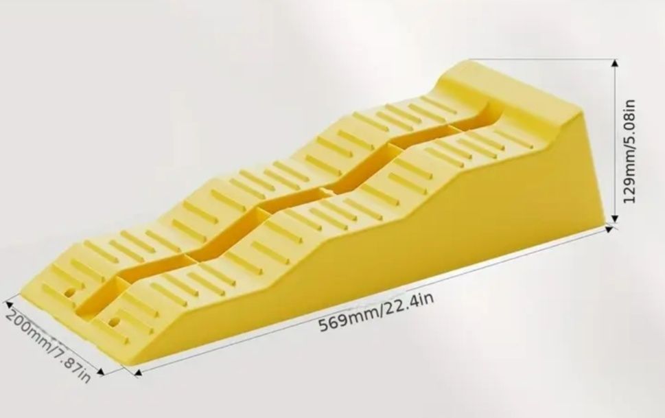 Podkłady poziomujące pod koła 5 ton udźwig.