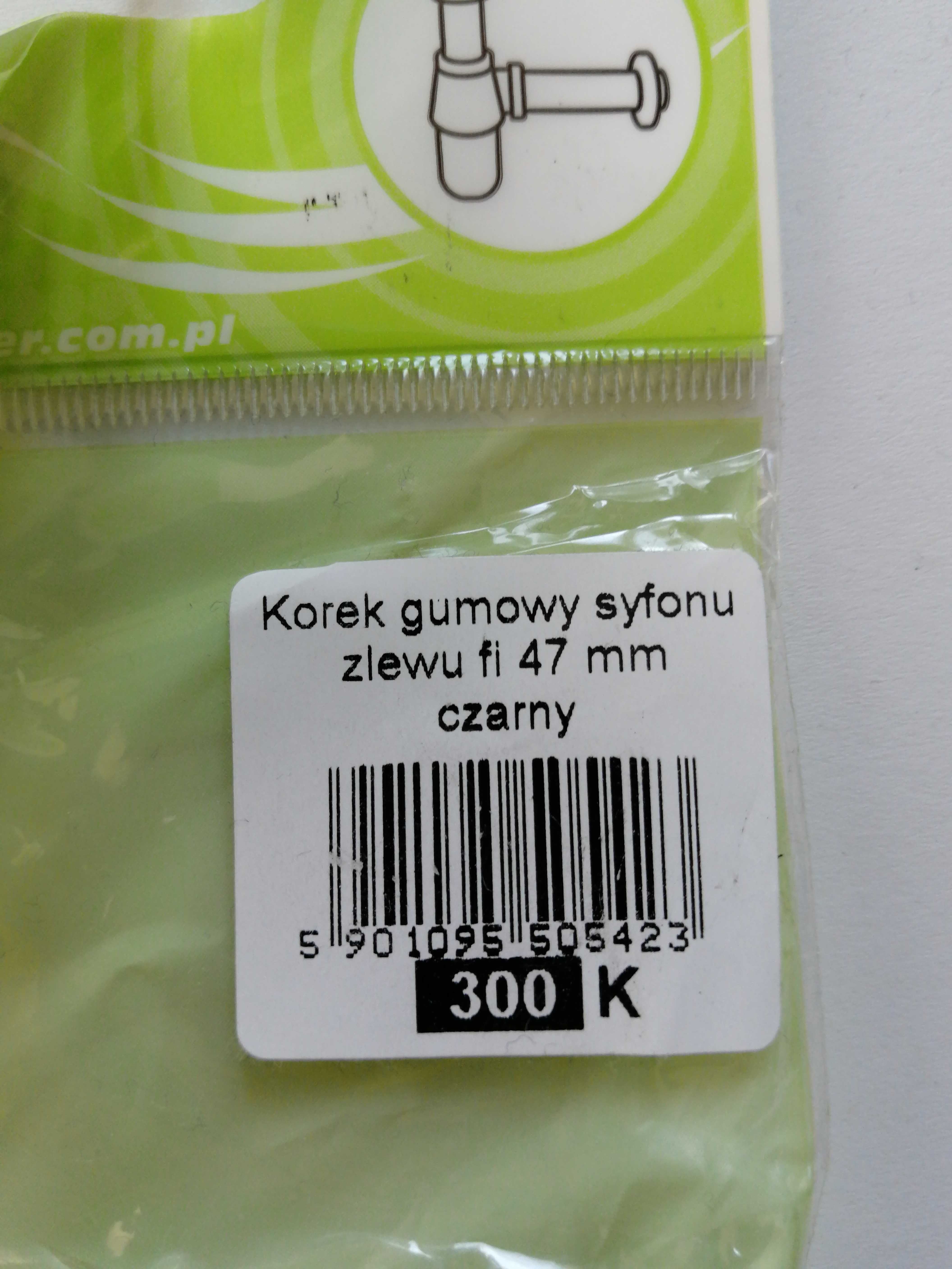 Korek gumowy fi 47 mm