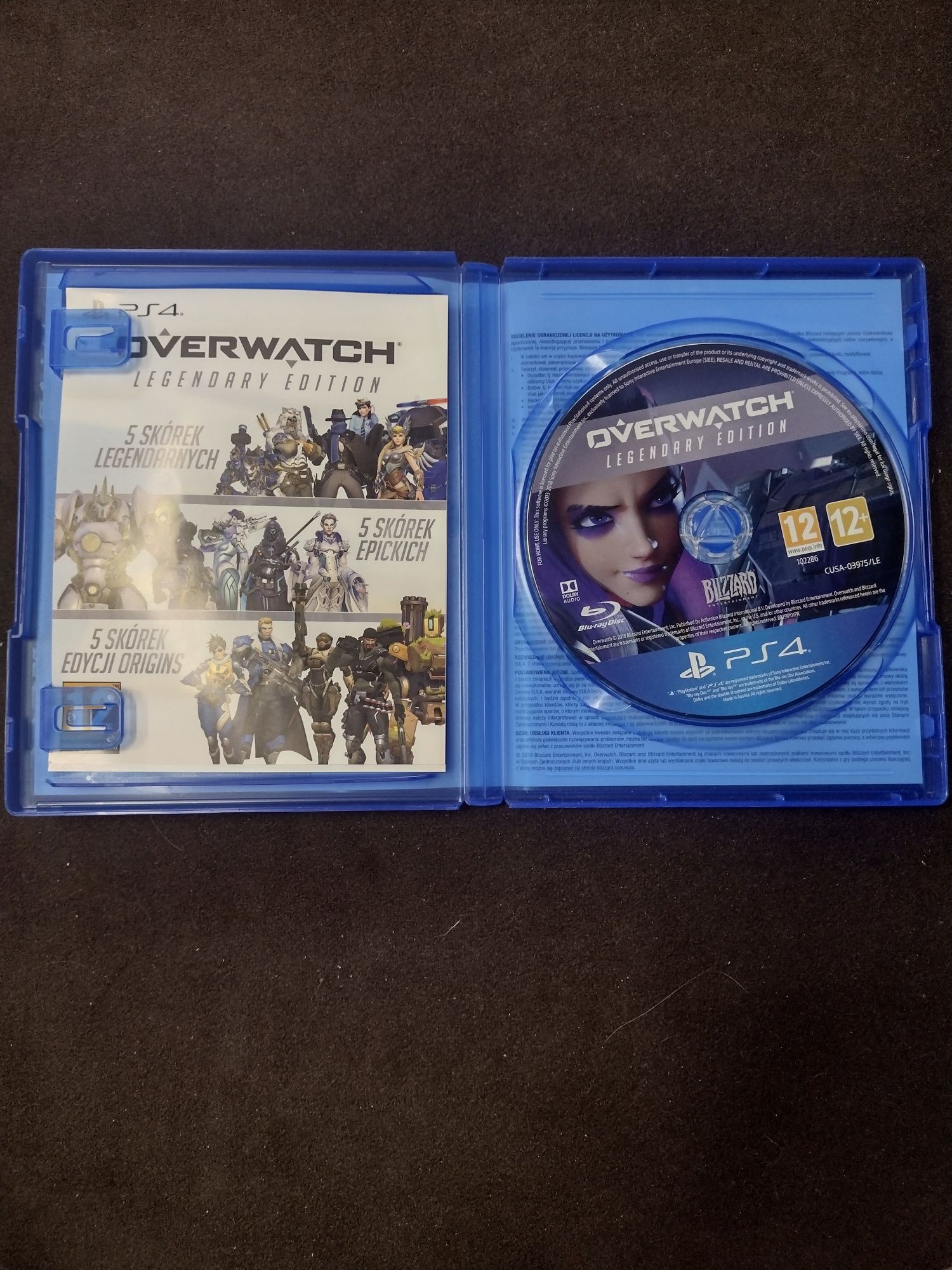 Gra overwatch ledendary edition PS4
