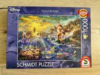 Puzzle 1000 Disney Syrenka Arielle Schmidt