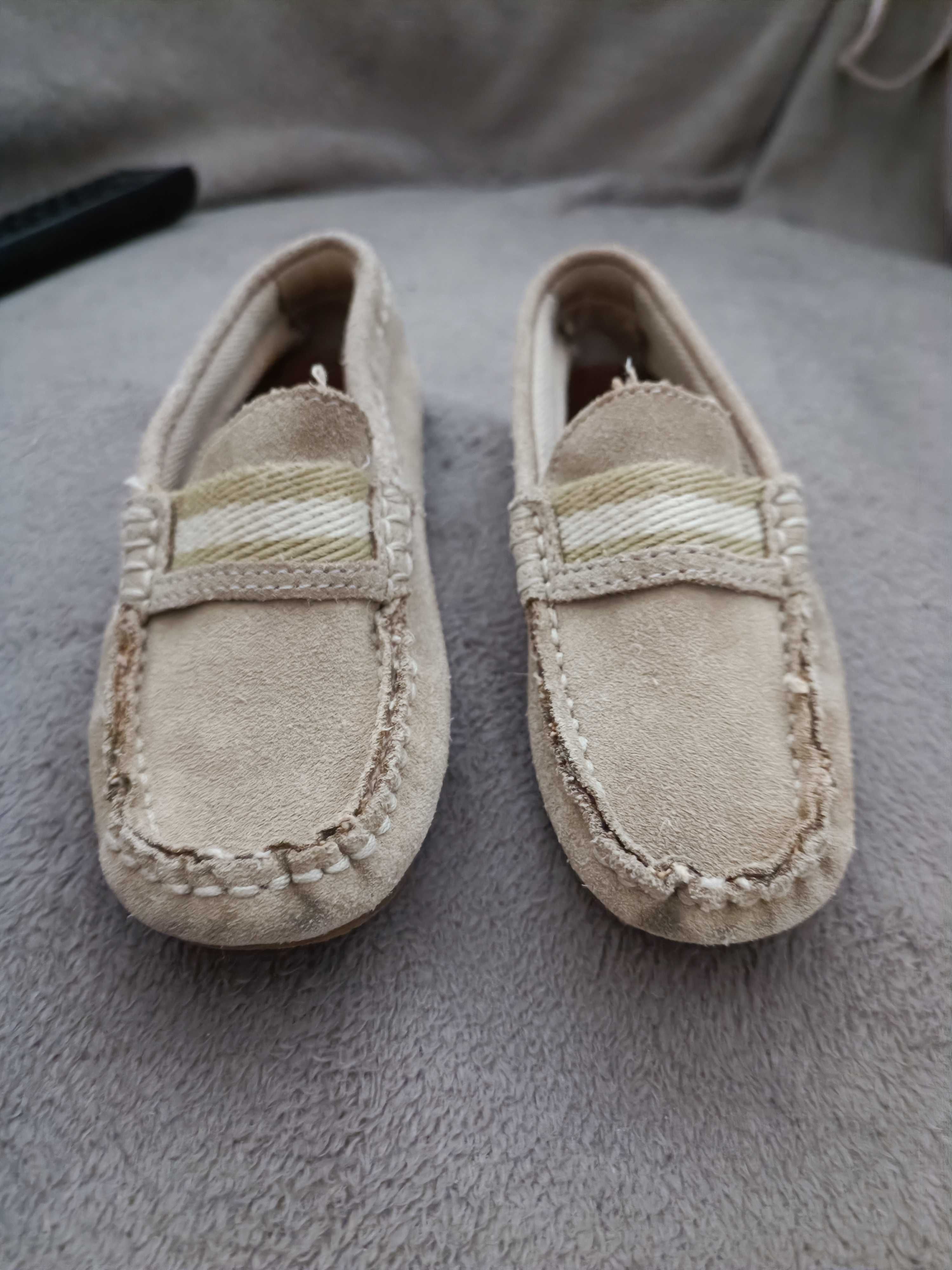 Mokasyny dziecięce firmy Zara. Rozmiar 26