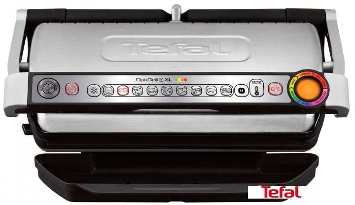 Гриль NEW 2023 TEFAL OptiGrill+ GC722+XL Silver&Black и GC750D30 Elite