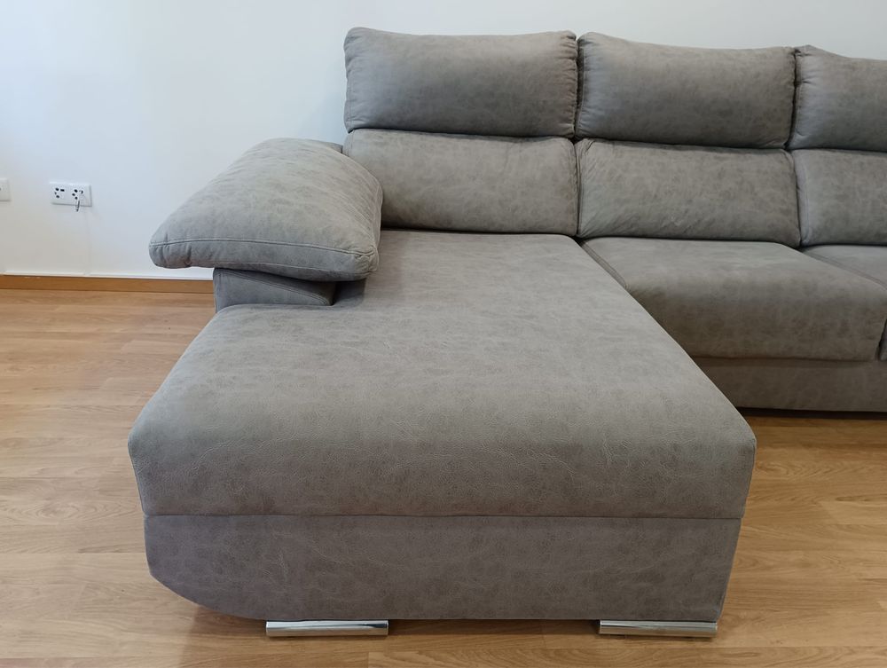 Sofá 2 L + Chaise Long Mercedes (300x185cm)