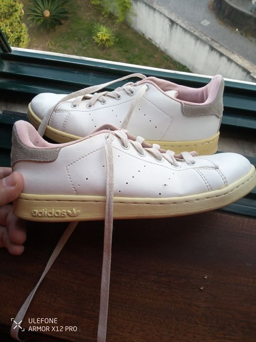 Tênis Adidas Tam 35 branco feminino Edition limited