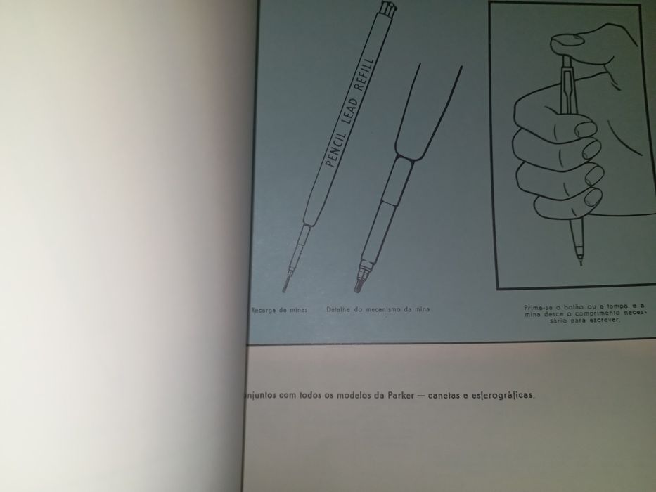 Revista Parker com defeito