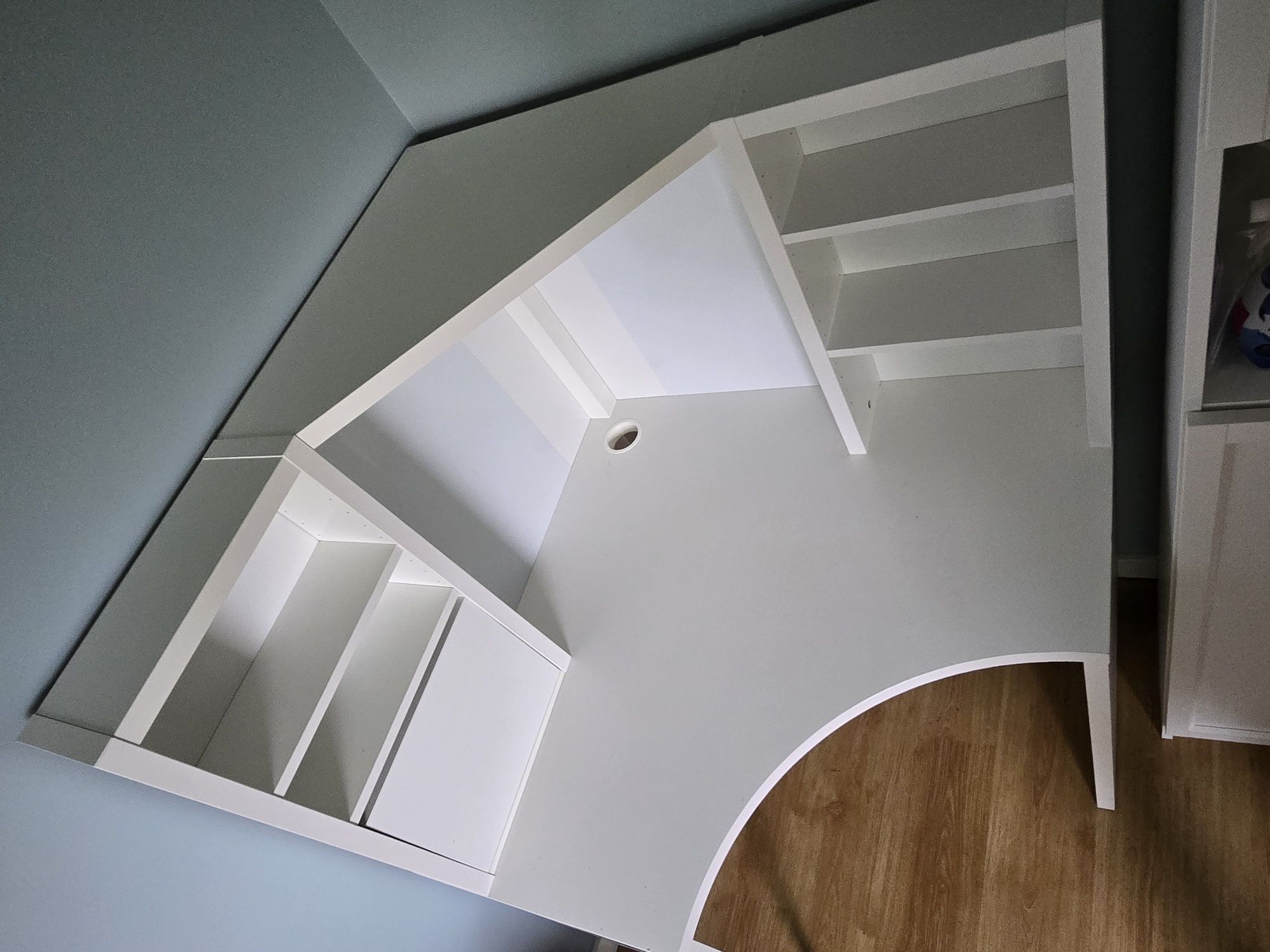 Biurko narożne ikea micke