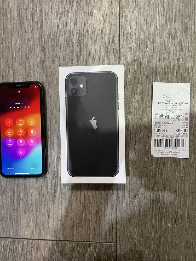 Iphone 11 64gb stan dobry