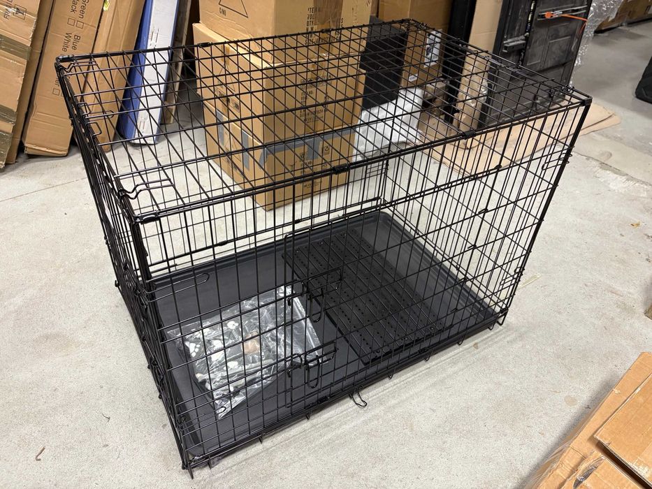 Arebos - Klatka dla Psa | 36'' | Składana | Rozmiar L