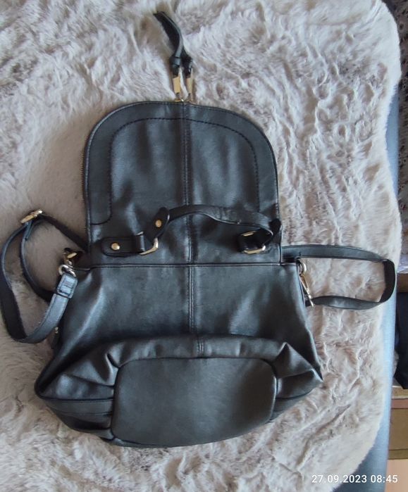 Szara torebka na ramię Oasis