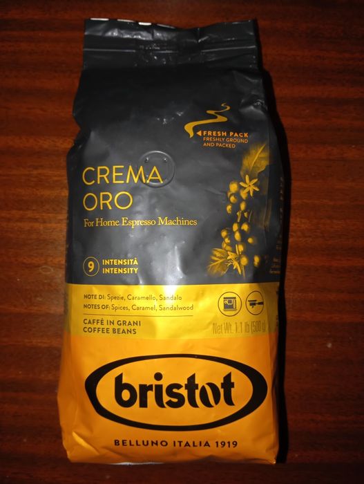Кава натуральна (оригінал) Bristot Crema Oro.