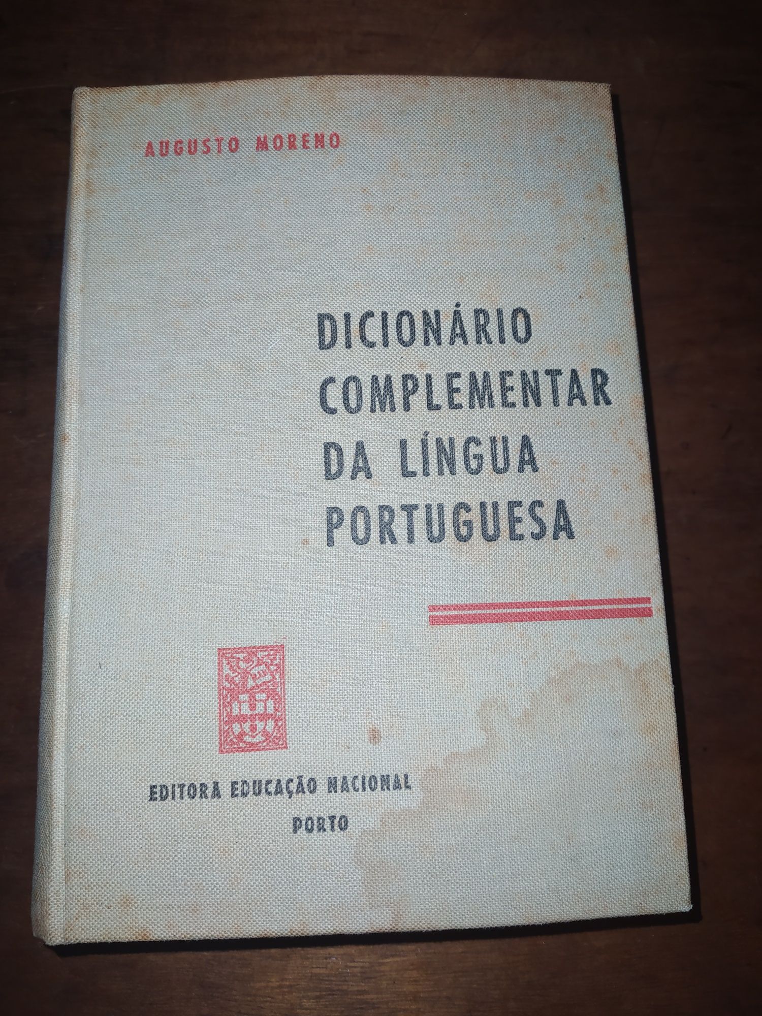 Dicionário complementar da língua portuguesa