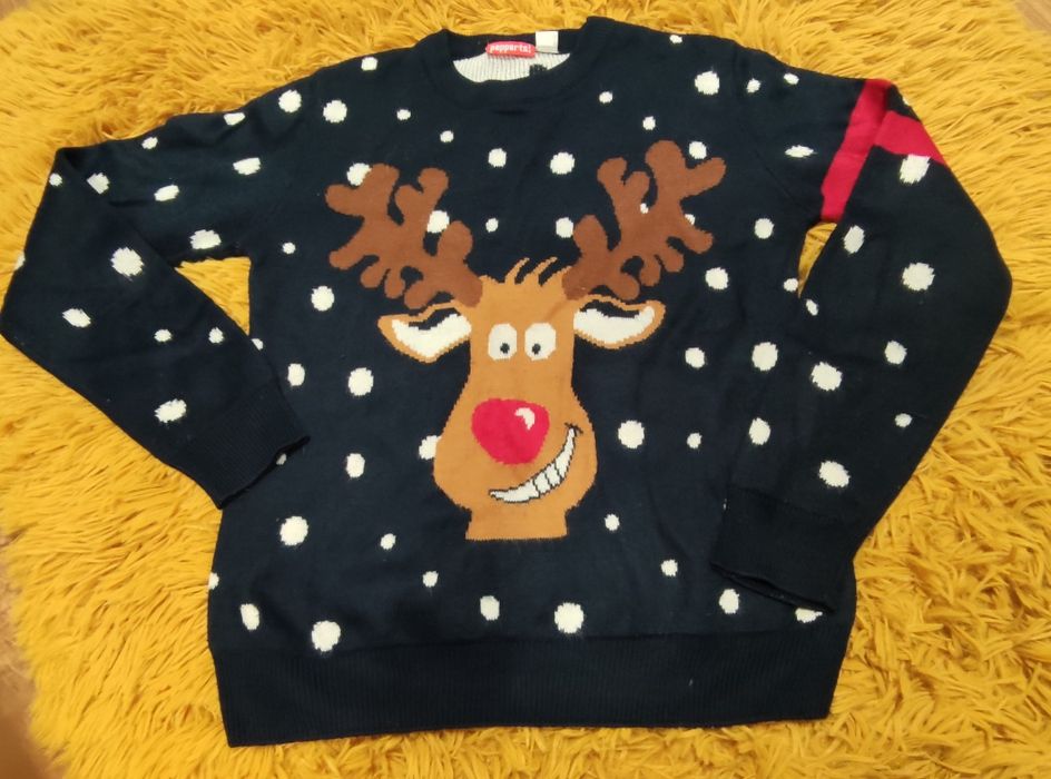 Sweter chłopięcy 134/140 Rudolph