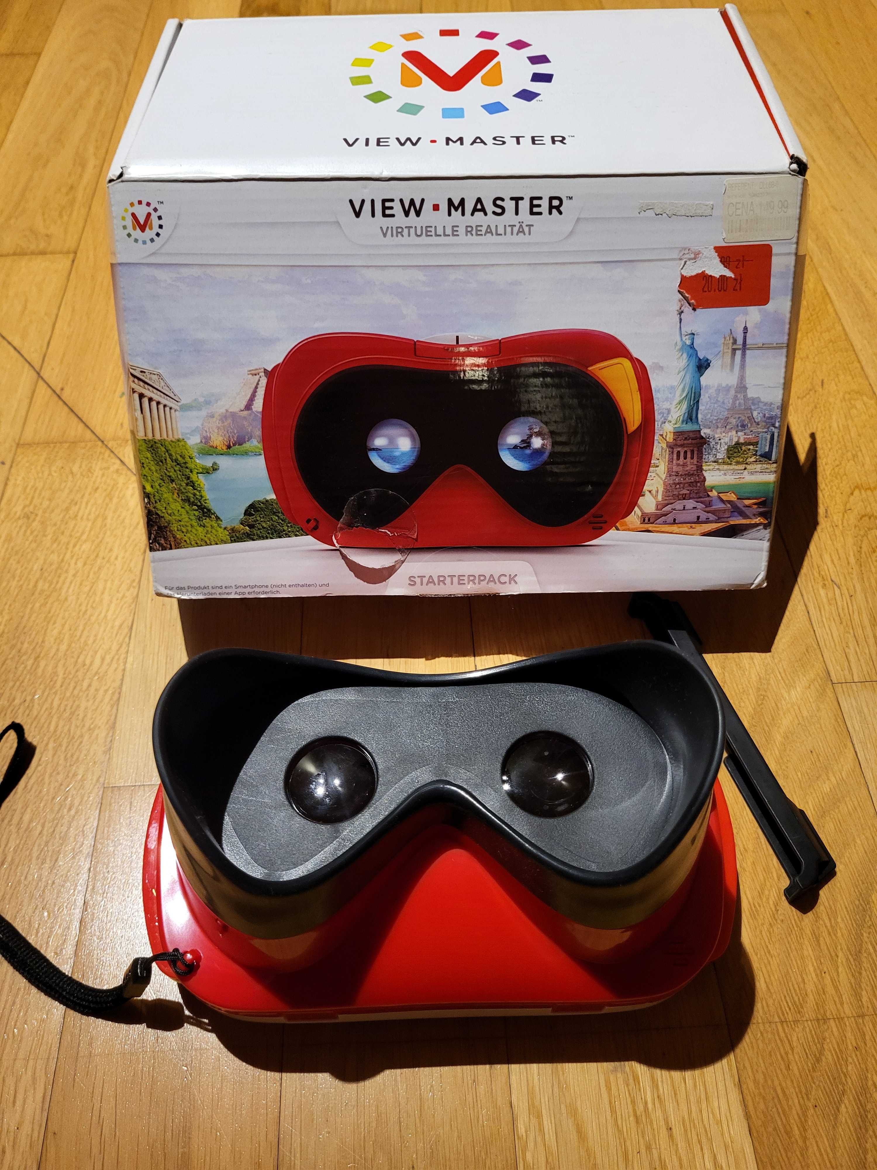 Gogle VR do smartfona. View Master