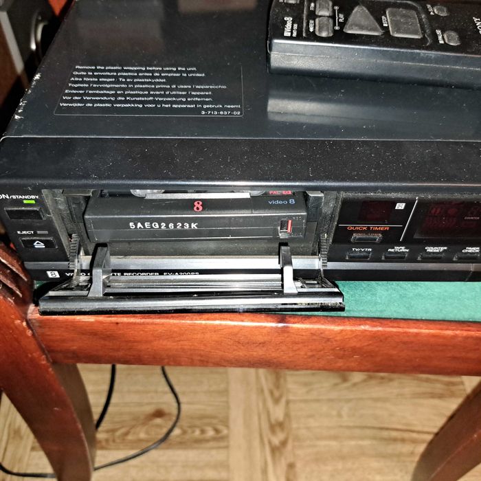 Unikatowy Magnetowid Video 8 Sony EF-A200PS