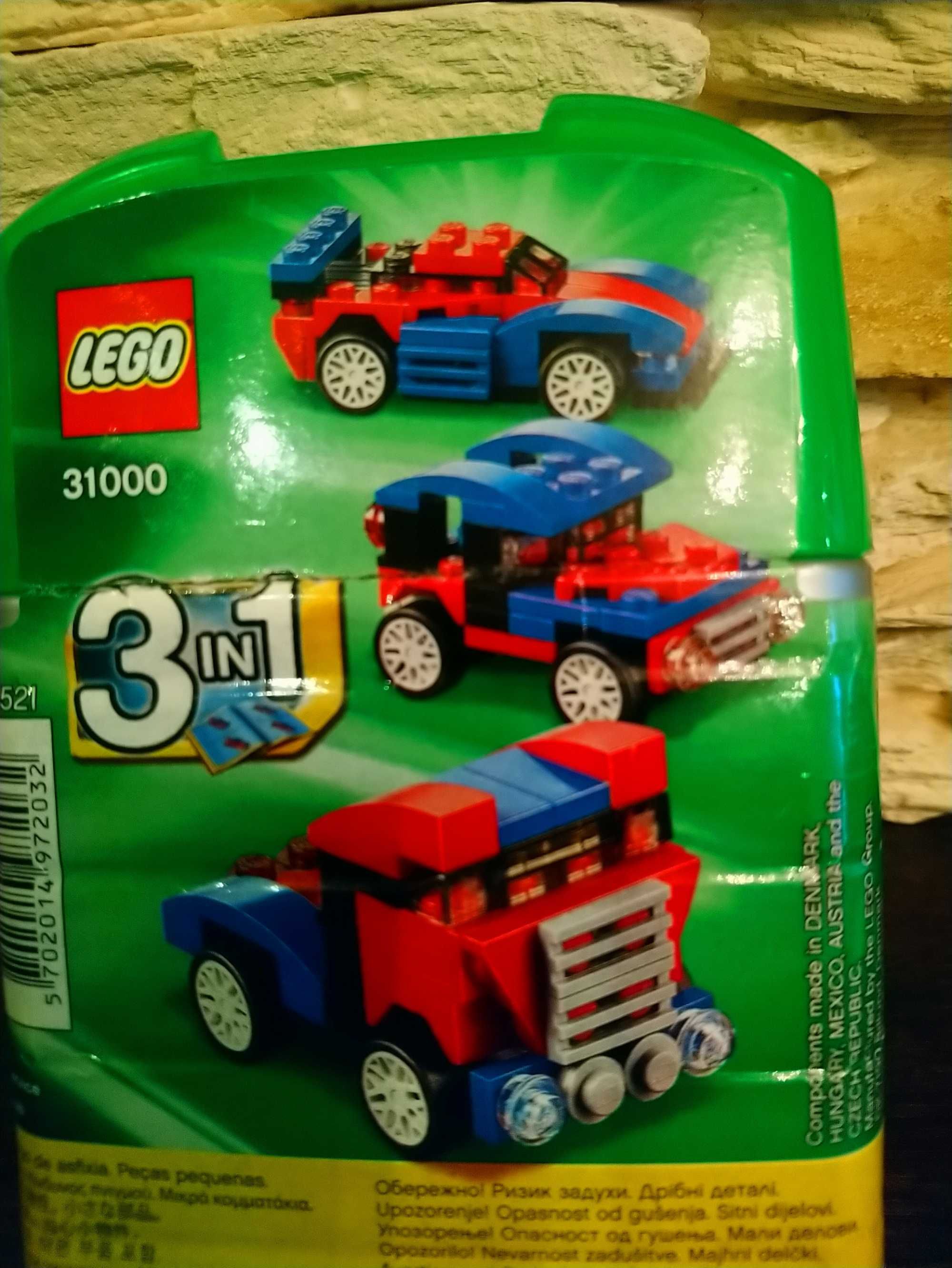 LEGO Creator 31000 3w1 Mini ścigacz.