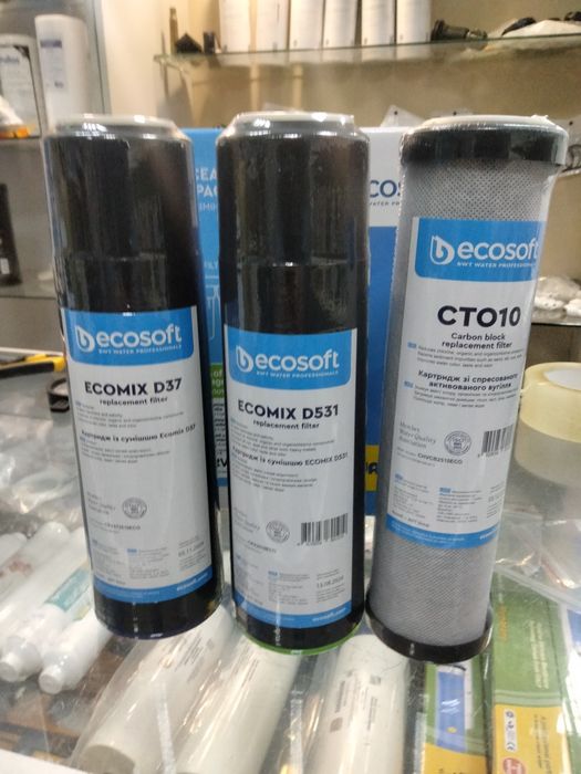 Покращений комплект Ecosoft для потрійного фільтра 3000 літрів