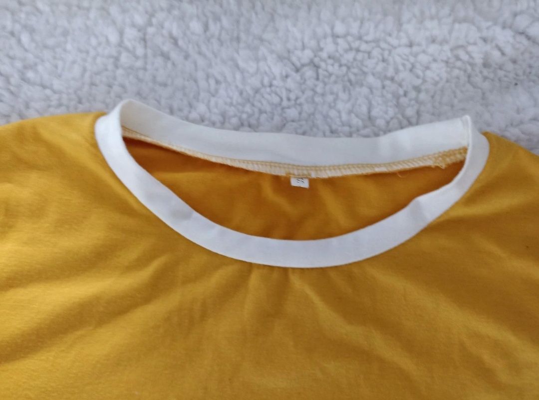 żółty T-Shirt z osiołkiem