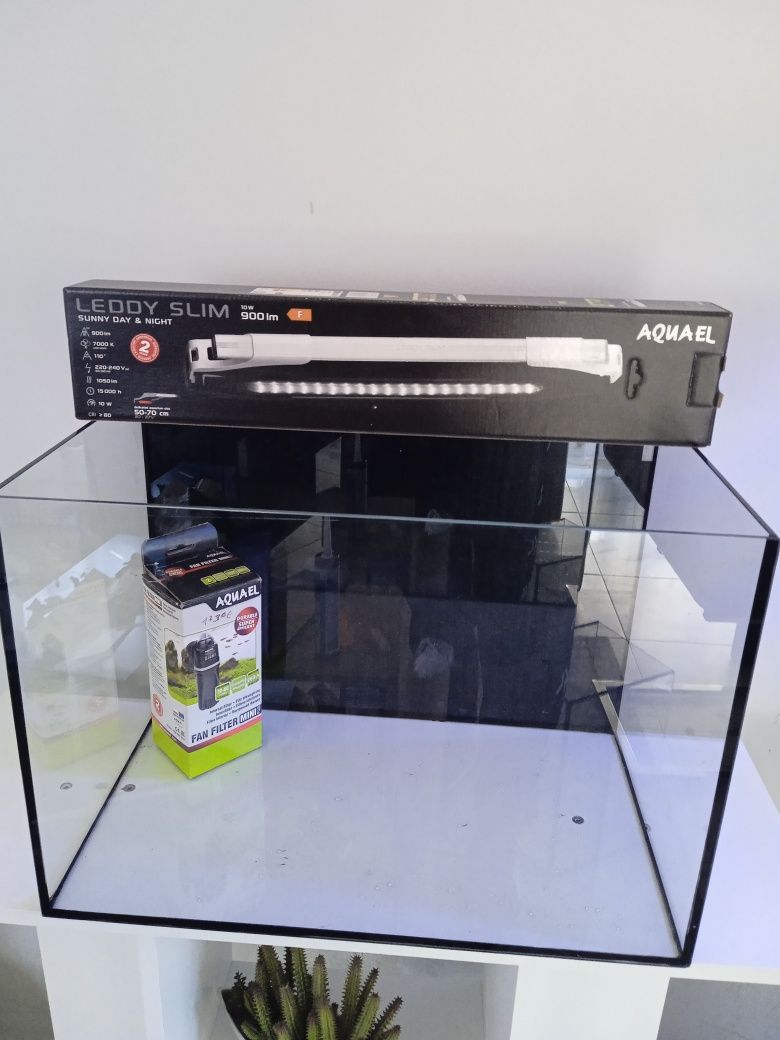 Kit Aquário 50x30x35 novo