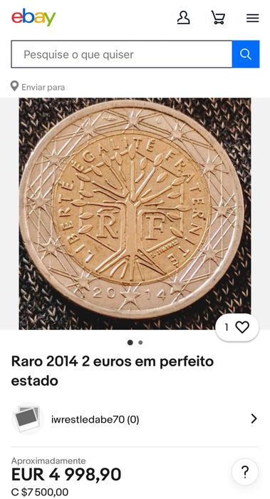 Moeda 2€ colecionador!