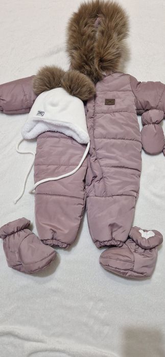 Зимовий комбінезон для дівчинки OMO