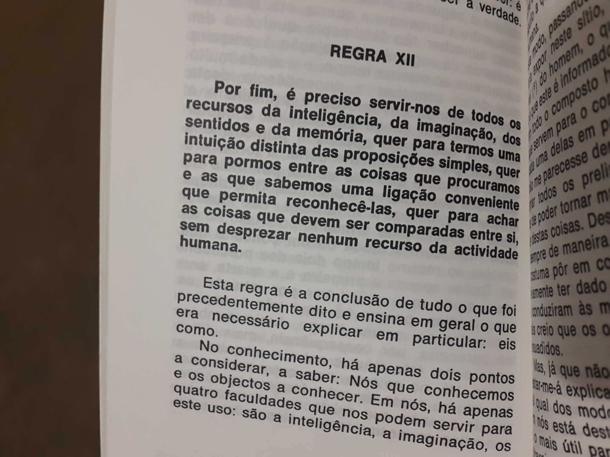 Descartes - Regras para a Direcção do Espírito