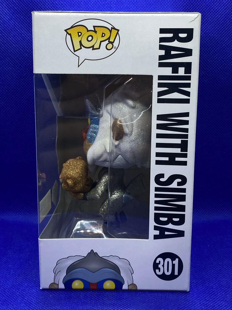 301 Rafiki with Simba Diamond Hot Topic Disney Funko Pop