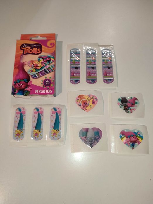 Trolls trolle plastry opatrunkowe plasterki
